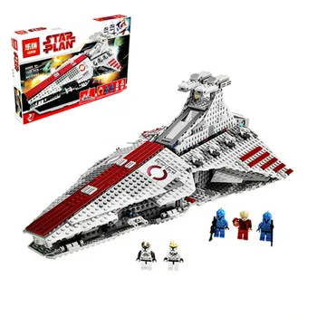 1200Pcs LEPIN 05042 Star Wars Venator-Class Republic Attack Cruiser Model Building Kits Figure Blocks Bricks Toys Gift 8039