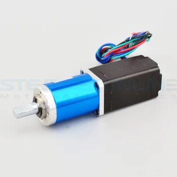 90:1 Planetary Gearbox Nema 8 Stepper Motor 0.6A 4-wires Low Speed High Torque