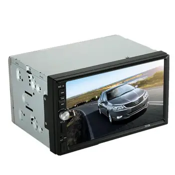 Double 2 Din Car Stereo MP5 MP3 Player Radio Bluetooth USB AUX + Parking Camera Car Interior YYH*  Vicky