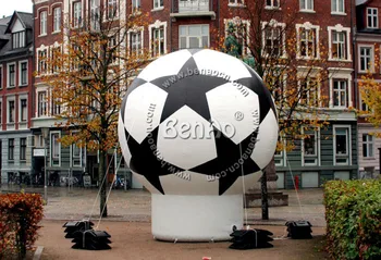 AG017 brand new inflatable soccer ground balloon for advertising/ inflatable ground balloons,advertising balloon