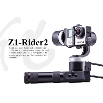 Original Zhiyun Z1-Rider 2 Handheld Steady 3-Axis Camera Brushless Gimbal for Gopro 3 4 Free Express Shipping
