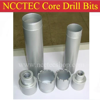 NCCTEC Diameter 102mm,600mm long Diamond Core Drill Bits with separated structure | 4''*24'' concrete wall wet core bits pits