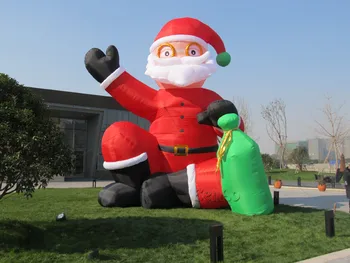 X140 6m H inflatable Christmas decoration inflatable Santa claus for Christmas,Christmas Santa Claus Inflatable holiday model