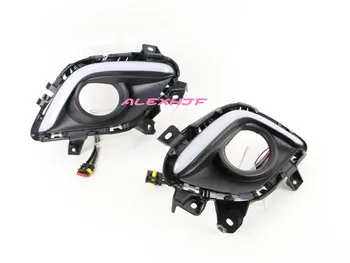July King LED Guide Light Daytime Running Lights DRL, LED Fog Lamp with Yellow Turn Light case for Mazda 6 ATENZA 2013+