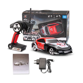Wltoys A969 RC Racing Car 4WD 2.4GHz 4CH Drift 1:28 High Speed 30km/h Alloy Chassis Gift Toy Radio Control Vehicle Remo Car