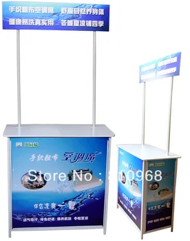 Shop Promotion Display Table, Advertising Display Table, Supermarket Promotion Table (free printing your design)