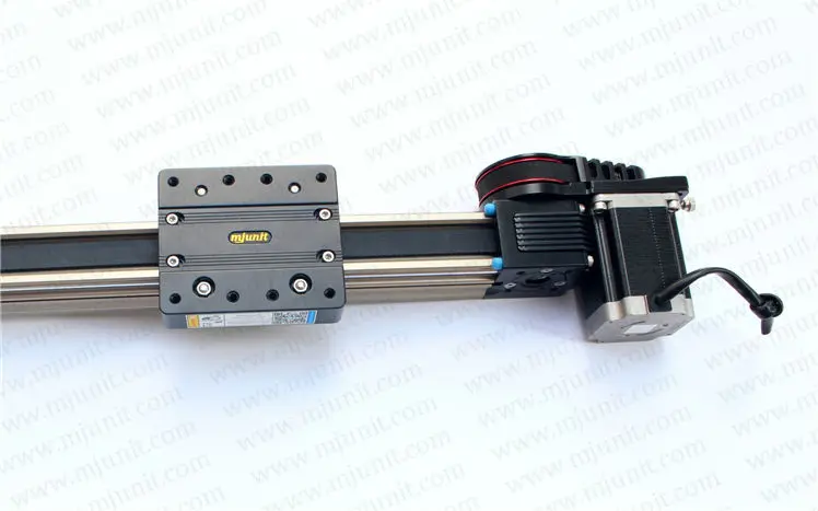 Linear guide rail first mirror holder coupling rod