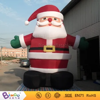 26Ft /8M high inflatable Christmas santa claus cartoon Christmas tree house can be customized for party decoration festival toy