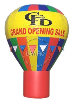 AG045 24ft Custom Commercial Inflatable Ground Balloon, Inflatable Advertising Balloon