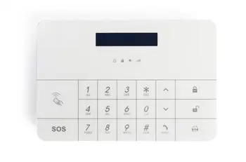 Wireless GSM SMS RFID Home Burglar Security Alarm System DIY Kit with Touch Screen Keypad Auto Dial Voice Recording Garden Alarm