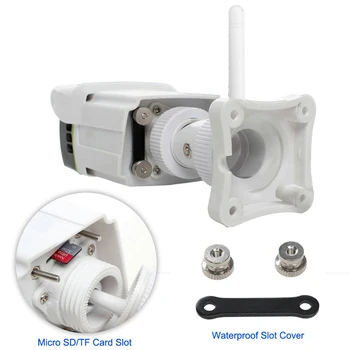 Full HD 1080P 2.0 Megapixel Wireless IP Camera H.264 compression Waterproof Outdoor Two Way Audio Phone App Remotely View