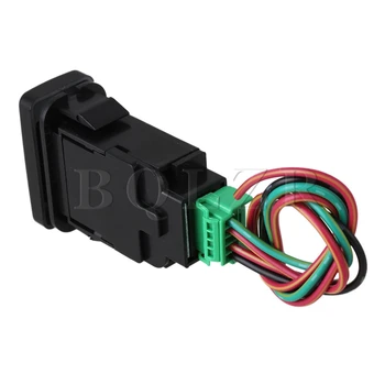BQLZR White LED Switch S-OT Work Lights ON-OFF Toggle Switch for Old Style TOYOTA