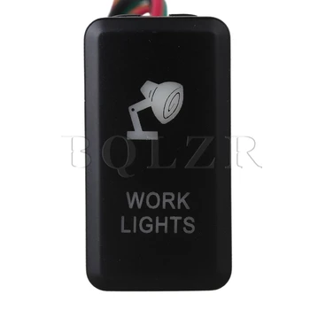 BQLZR White LED Switch S-OT Work Lights ON-OFF Toggle Switch for Old Style TOYOTA