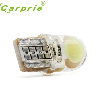 2017 Tiptop T10 194 168 W5W COB 8 SMD LED CANBUS Silica Bright White License Light Bulb Energy Saving may03