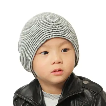 T 2017 Baby Beanie Boy Girls Soft Hat Children Warm Winter Kids Knitted Cap Top Quality17