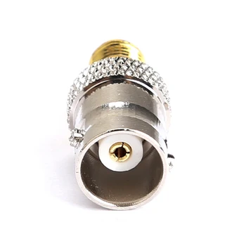 Copper SMA to BNC Plug RF Coaxial Adapter Connector Electrical Equipment ALI88