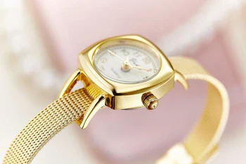 Fashion women Spuare bracelet Watch Elegant Automatic Ladies Quartz dress wristwatch top quality famous waterproof clock vintage