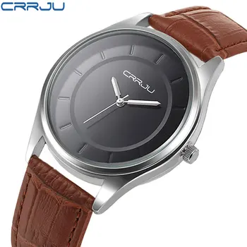 Hot Fashion Men Sports Watches Men's Quartz Clock Casual Fashion Leather Strap Military Army Waterproof Wrist Watch Male Relogio