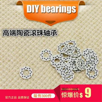 DIY ceramic ball bearing nylon washers EDC tool folding knife bearings