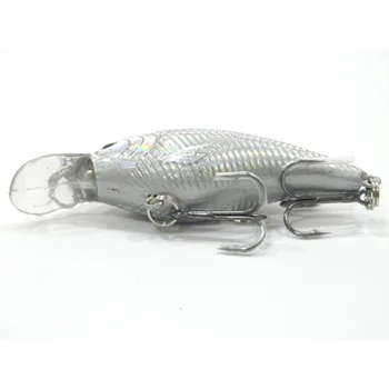 WLure Fishing Lure Hard Bait Tight Wobble Fast Floating Tank Tested 9.4g 7.6cm Crankbait C657