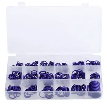 270 Pcs 9 Sizes Kit Air Conditioning HNBR O Rings Car Auto Vehicle Repair Rubber Rings -Y103