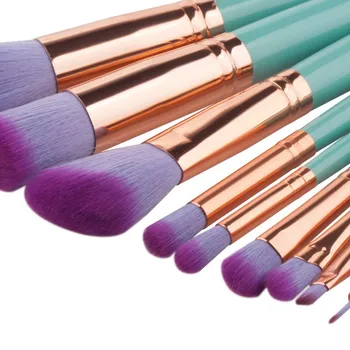 10pcs Makeup Brushes Maquiagem Beauty Naked Palette Pallete Powder Cepillos