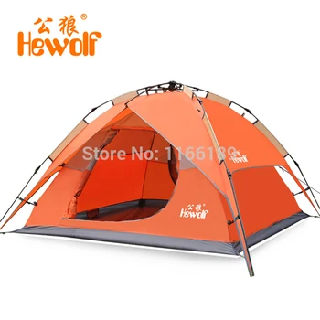 1 second open large 4-5 person automatic pop up camping tent outdoor barraca gazebo fishing pergola auto tente