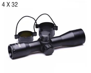 Newest 4X32 optical zoom cross sight riflescope telescope hunting gunsight for gun camera bird waching