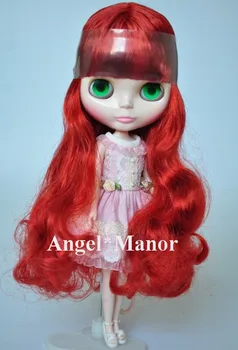Nude Blyth Doll, ring red hair, big eye doll,For Girl's Gift,PJ0013