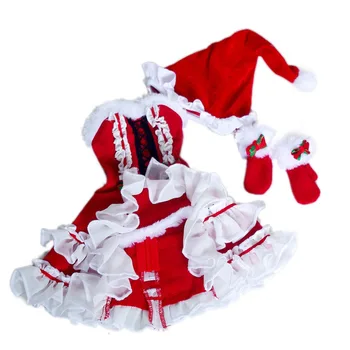 Wamami] 78# 1/3 DD DDM DDL BJD Doll Christmas Party Costume/Uniform/Gift