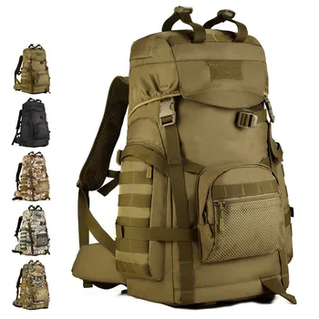 2016 Men Women Military Backpack 14.1 to 17 Inch Laptop Bag Backpack Large Capacity Nylon Compact Men's Rucksacks X120