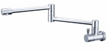 Single cold faucet bathroom basin cold sink water tap tall chrome brass faucet SF411