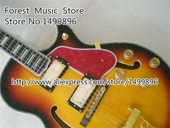 Wholesale & Retail Vintage Sunburst Classic ES 175 Electric Chinese Jazz Guitar In Stock