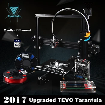 Flex PLA with auto leveling & large MK3 Aluminium Extrusion 3D Printer kit printer 3d 2 Rolls Filament 8GB SD card LCD As Gift