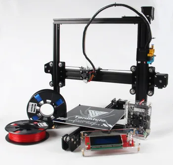 Flex PLA with auto leveling & large MK3 Aluminium Extrusion 3D Printer kit printer 3d 2 Rolls Filament 8GB SD card LCD As Gift