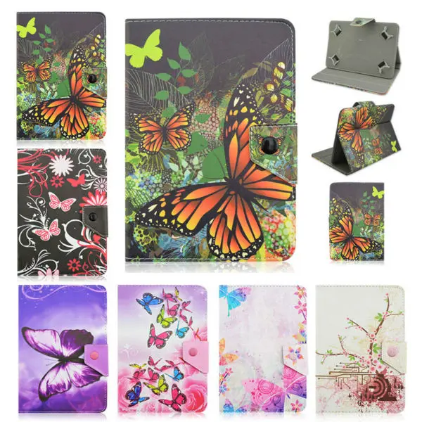 Universal 10 Inch Tablet Case Magnetic Flip Stand Protective Cover Case For 10.1 inch Tablet Oysters T104MBI 3G +flim+pen KF492A