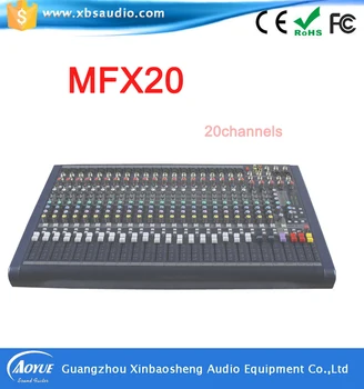 Audio equipment professional 20-channel digital audio video mixer MFX20