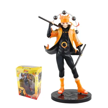 Figuarts Naruto Uzumaki Naruto Pvc Action Figures Anime 22CM Shippuuden Rikudou Sennin Mode Brinquedos Kids Toys for Children