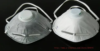 50Pcs Dust-fog Haze Oversized Breathing Valve Loop-tape Anti-dust Face Surgical Masks