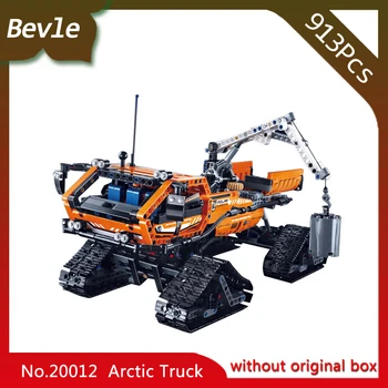 Bevle Store LEPIN 20012 1605Pcs Technic Series Polar Engineering Trucks Building Blocks set Bricks For Children Toys 42038
