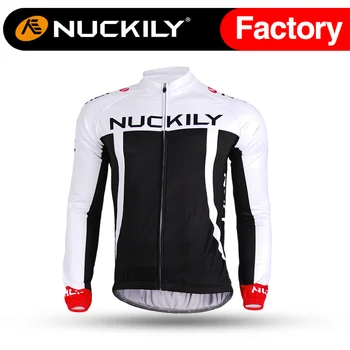 Nuckily Summer Fantastic Style long sleeve mens athletic cycling jersey CJ135