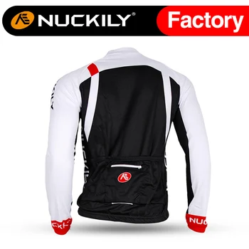 Nuckily Summer Fantastic Style long sleeve mens athletic cycling jersey CJ135