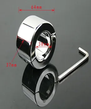 Stainless Steel Male Cock Cage Penis Rings Scrotum Chastity Bondage Slave In Adult Games,Fetish Sex Products Toys For Men - AW33