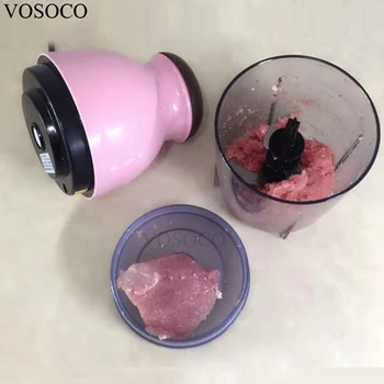 VOSOCO Meat grinder multifunction household blender 300W 220V electric mini juice chopper Mixer Blender mangler meat chopper