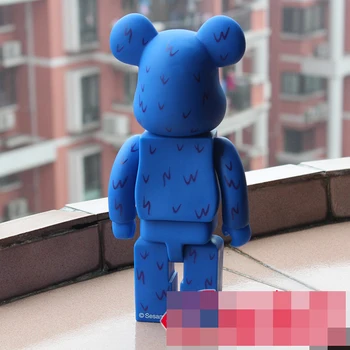 400% Be@rbrick 11 inch bearbrick Sesame COOKIE MONSTER PVC action figure medicom toy figure Toy Brinquedos Anime