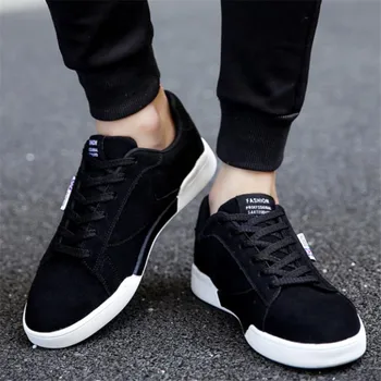 2017 British Men Sneakers Shoes Boys Skateboarding shoes Flat Trainers shoes men Chaussures Sport shoes Cool