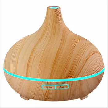 300ml Air Humidifier Essential Oil Ultrasonic Aroma Cool Mist Lamp Diffuser for Home Office Bedroom Baby Room Study Yoga Spa