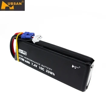 Original Hubsan H501C H501S X4 7.4V 2700mAh lipo battery 10C 20WH battery + usb Charger cable Set For RC Quadcopter Drone Parts