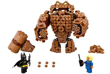 Lepin 07050 New 469Pcs Classic Movie Series The Rock Monster Clayface Splat Attack 70904 Building Blocks Bricks With