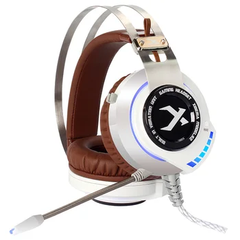 XIBERIA K2 Computer Gaming Headphones Stereo Surround Sound Glowing LED Light Game Headset Gamer with Microphone fone de ouvido